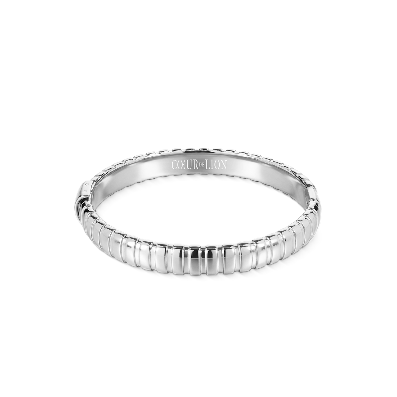 Structure Armreif Silber