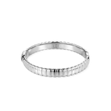Structure Armreif Silber