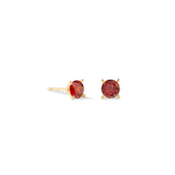 Ohrstecker Glam Dot 5 mm gold-rot