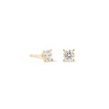 Ohrstecker Glam Dot 5 mm gold-kristall