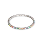 Tennisarmband silber-multicolor von COEUR DE LION