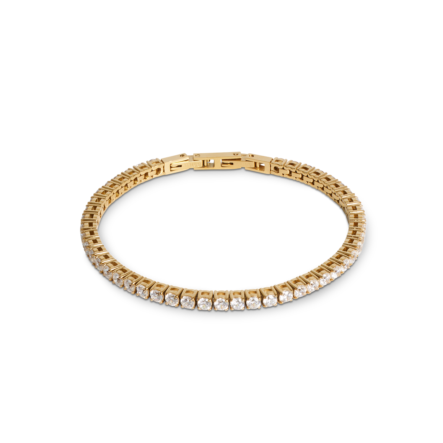 Tennisarmband gold-kristall von COEUR DE LION