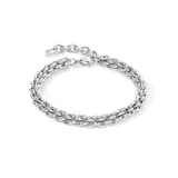 Armband Mesh Chain silber