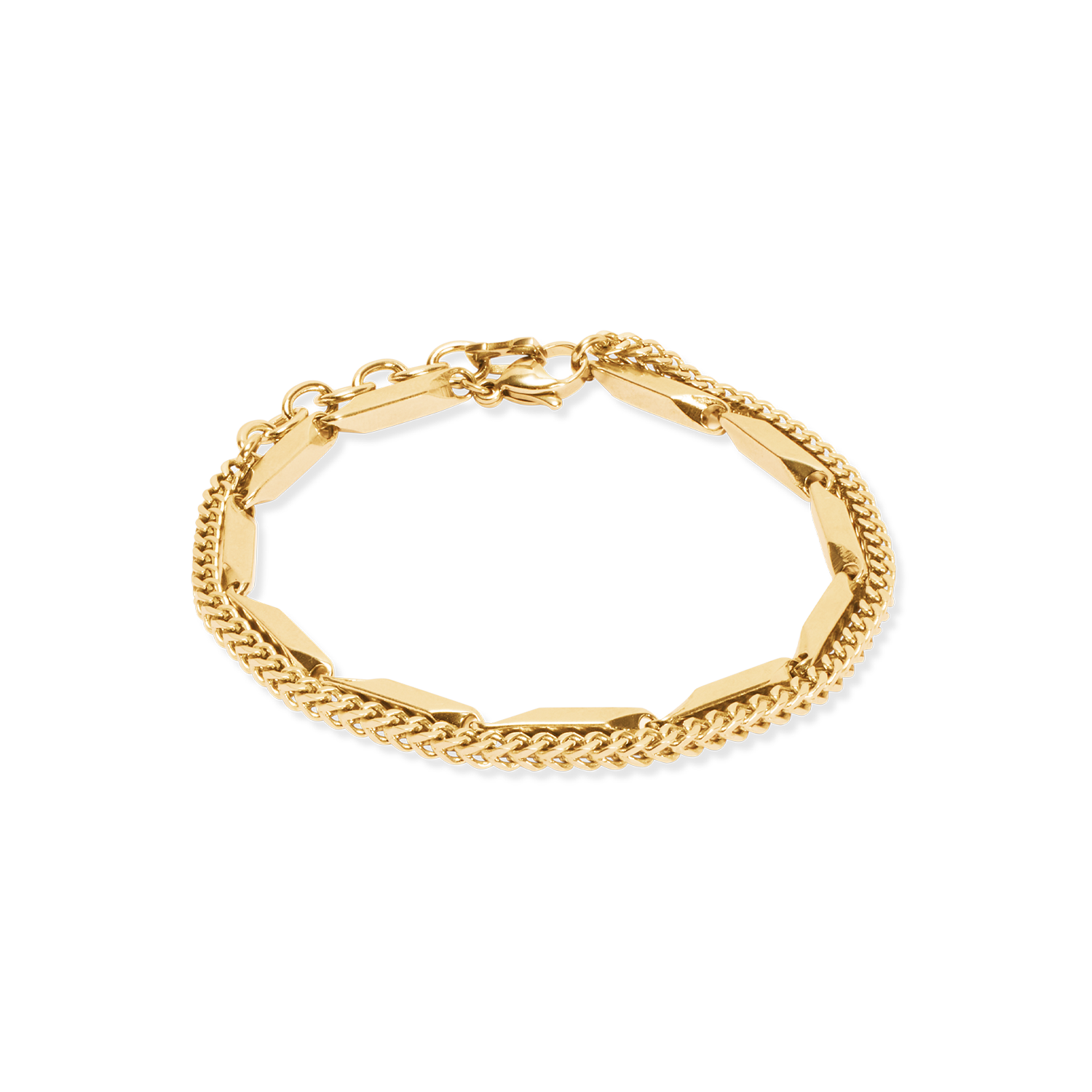 Armband Twisted Layers gold von COEUR DE LION