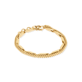 Armband Twisted Layers gold