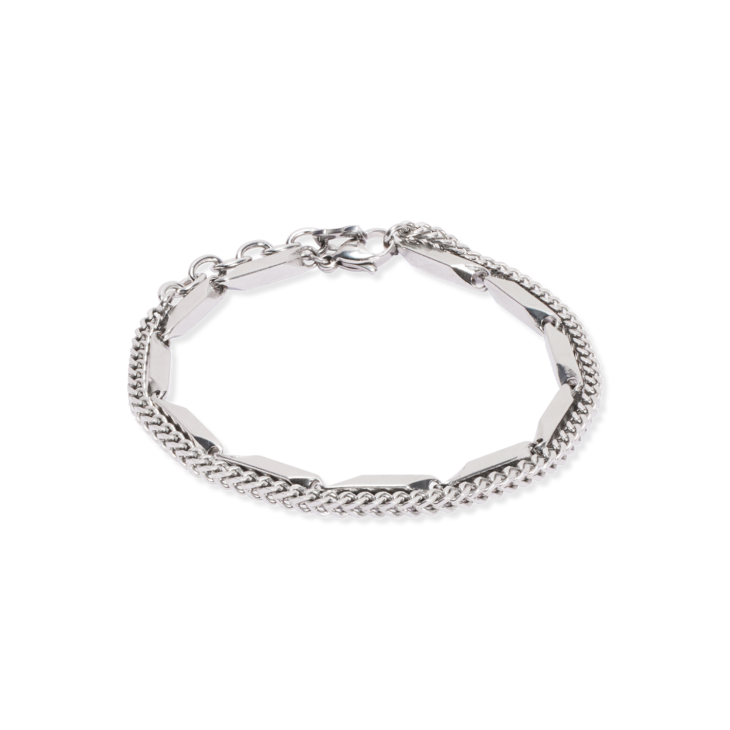Armband Twisted Layers silber von COEUR DE LION