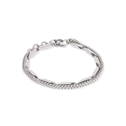 Armband Twisted Layers silber von COEUR DE LION