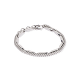 Armband Twisted Layers silber