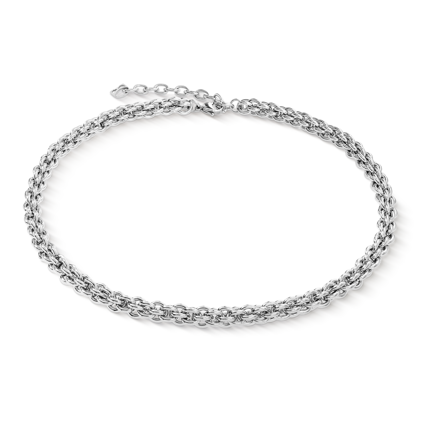 Halskette Mesh Chain Classic silber von COEUR DE LION