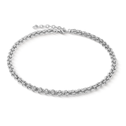Halskette Mesh Chain Classic silber von COEUR DE LION