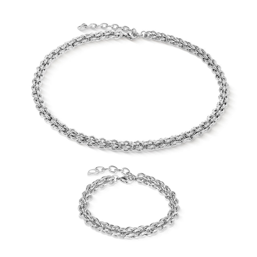 Halskette Mesh Chain Classic silber