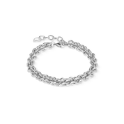 Armband Mesh Chain Classic silber von COEUR DE LION