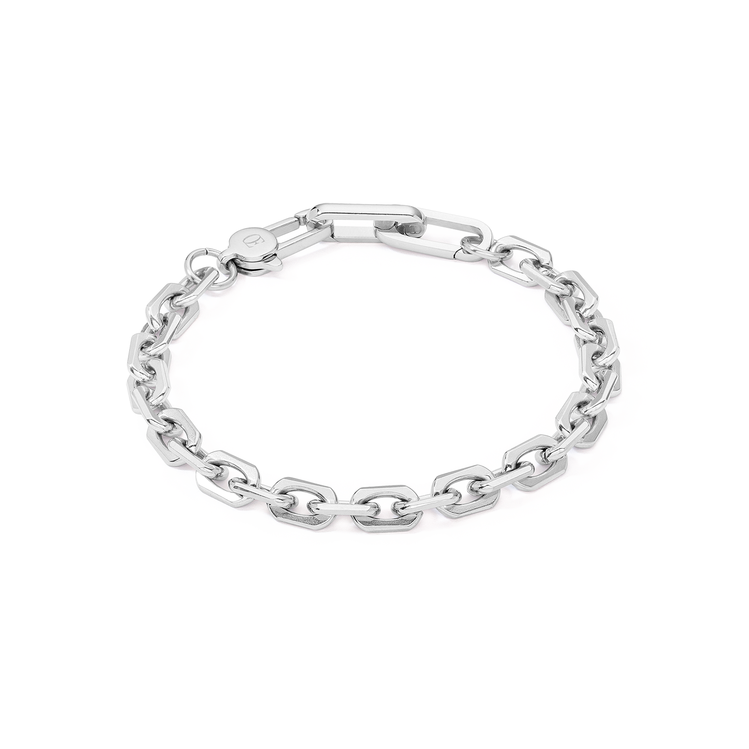 Unisex Armband link chain silber
