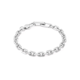 Unisex Armband link chain silber