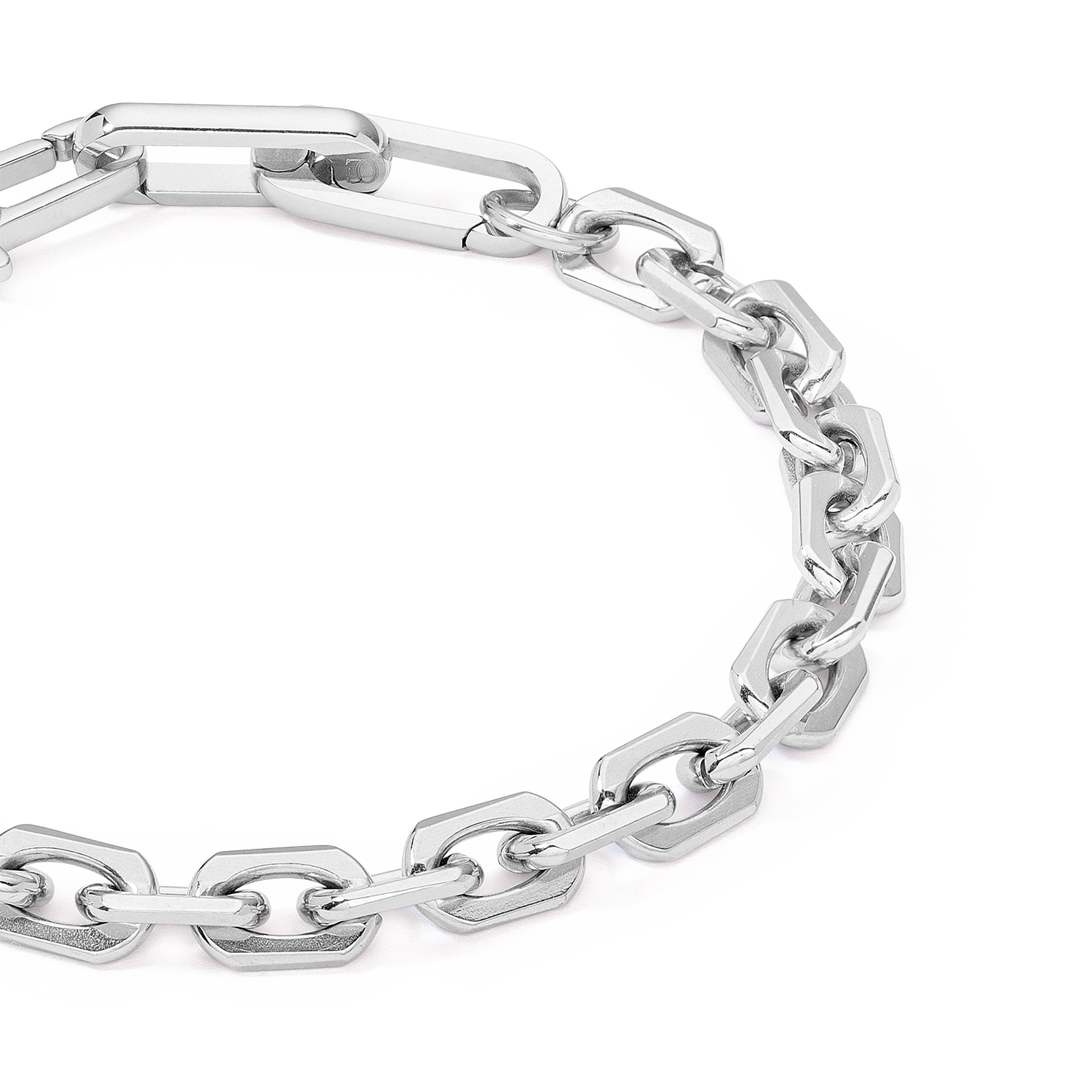 Unisex Armband link chain silber