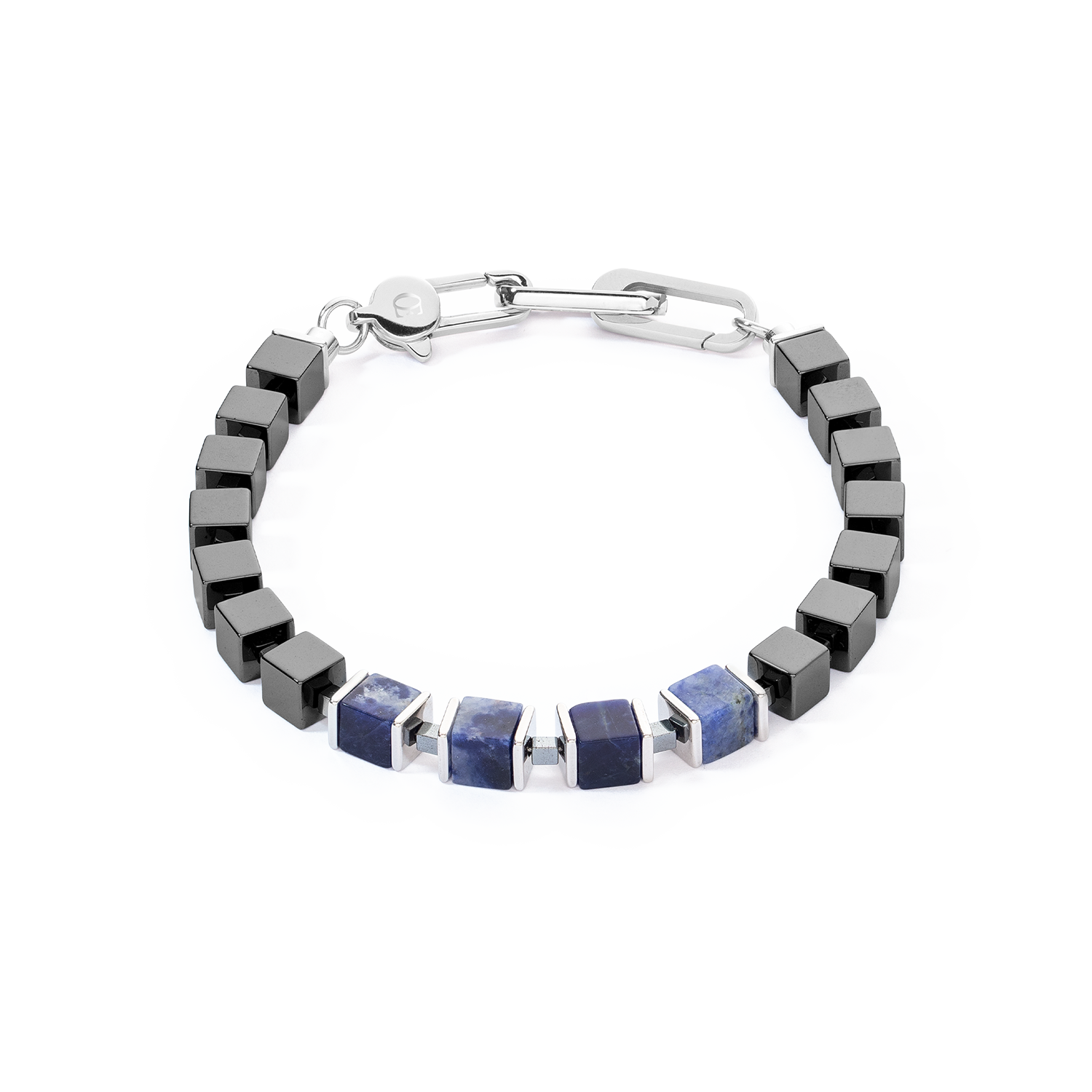 Unisex Armband precious cubes blau von COEUR DE LION