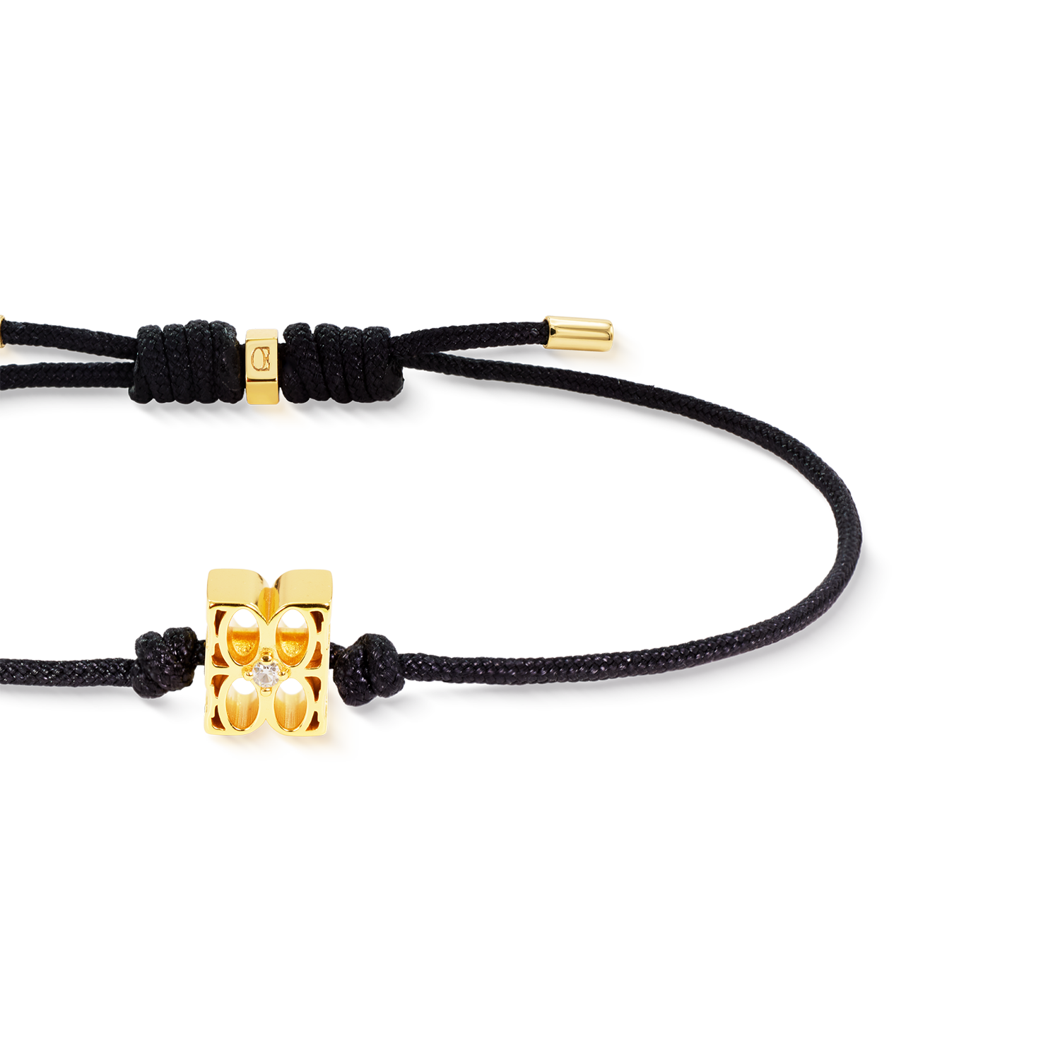 COEUR DE LION Fine Edition Signature Armband schwarz-gold – Vorschau