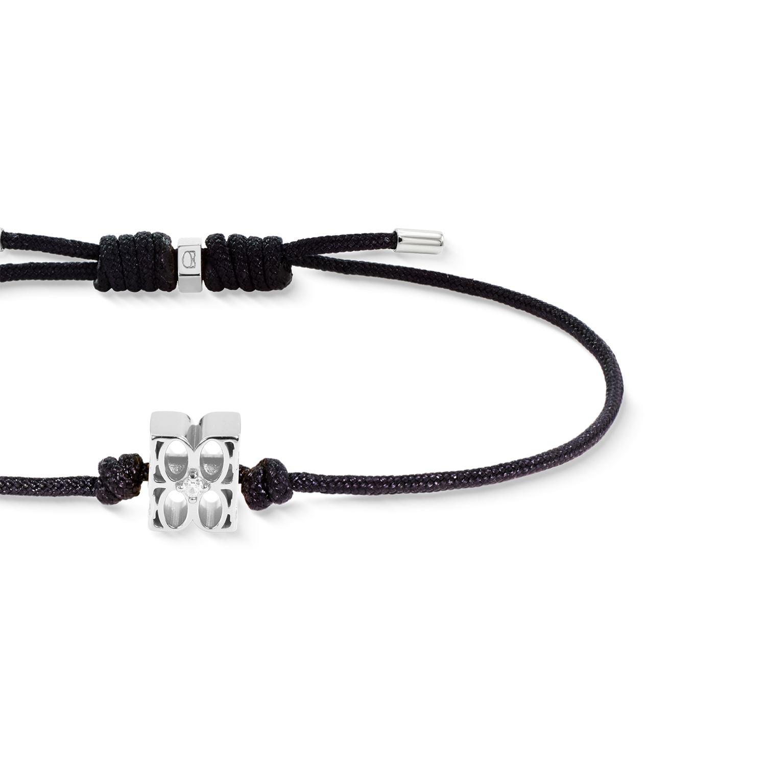 COEUR DE LION Fine Edition Signature Armband schwarz-silber – Vorschau