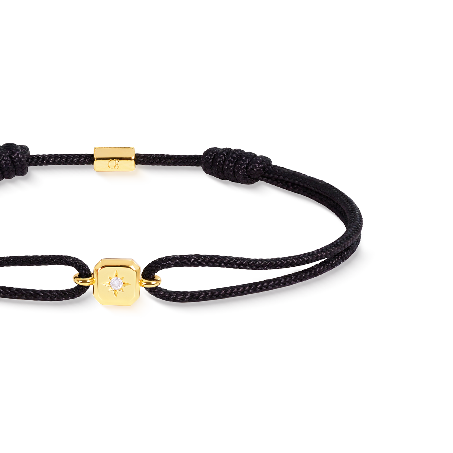 COEUR DE LION Fine Edition Radiant Armband schwarz-gold – Vorschau