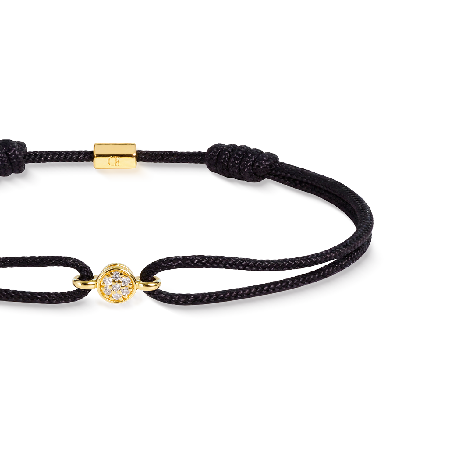 COEUR DE LION Fine Edition Brilliant Armband schwarz-gold – Vorschau