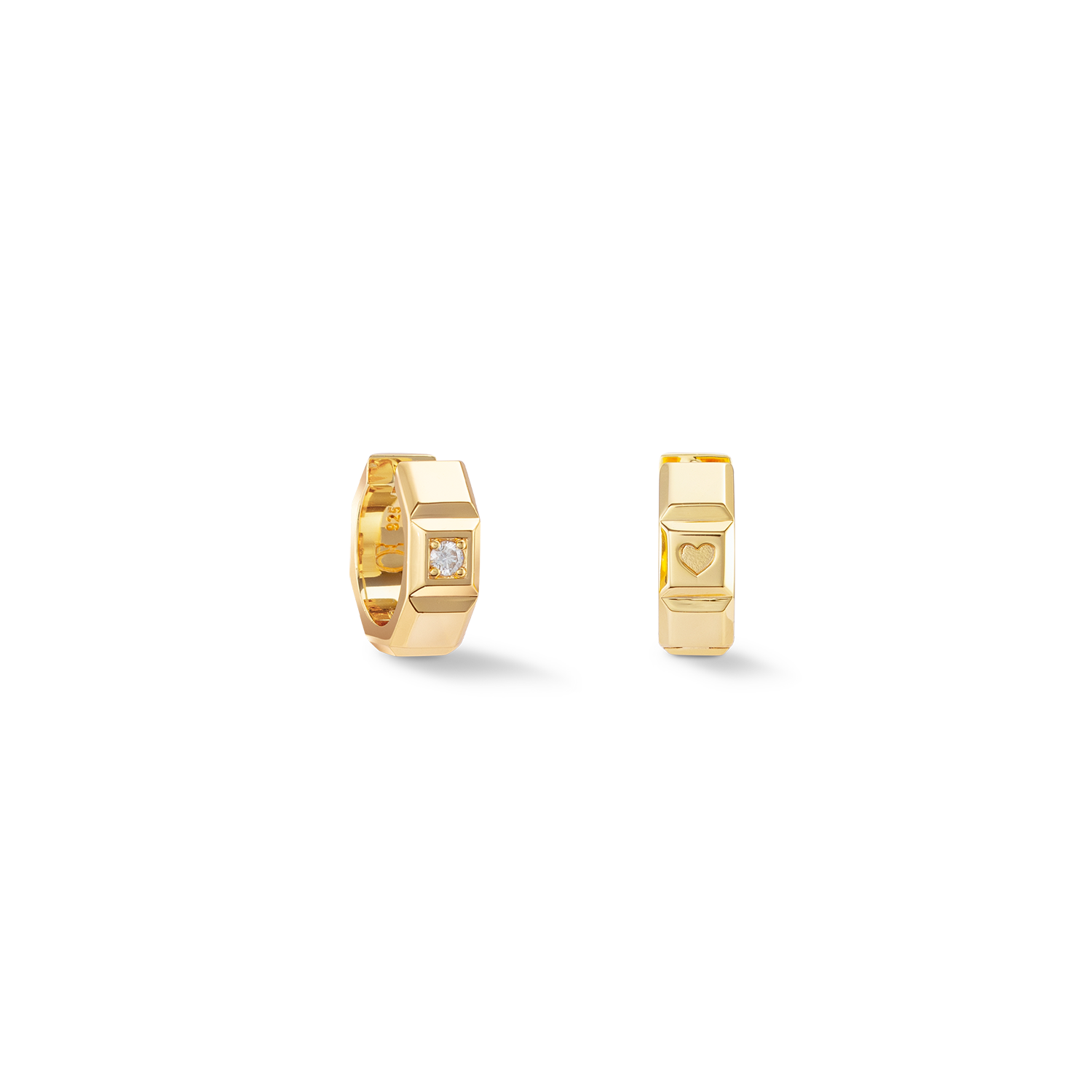 STATEMENT Collection Sparkling Creole 17 mm gold