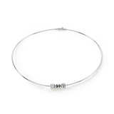 ELEMENTS Collection Halsreif silber