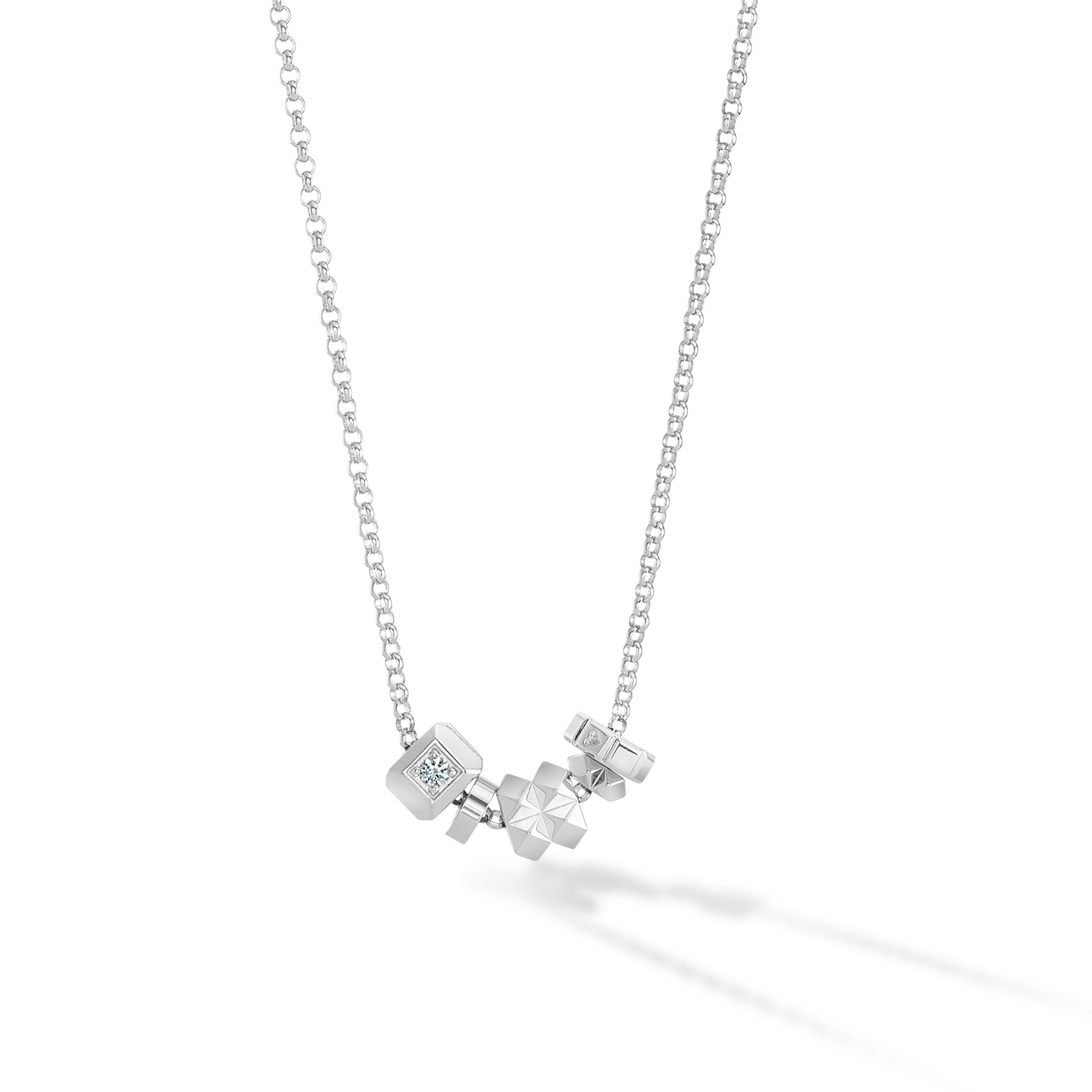 ELEMENTS Collection Halskette silber