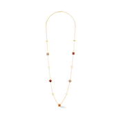 STATION Collection Halskette lang gold-rot von COEUR DE LION