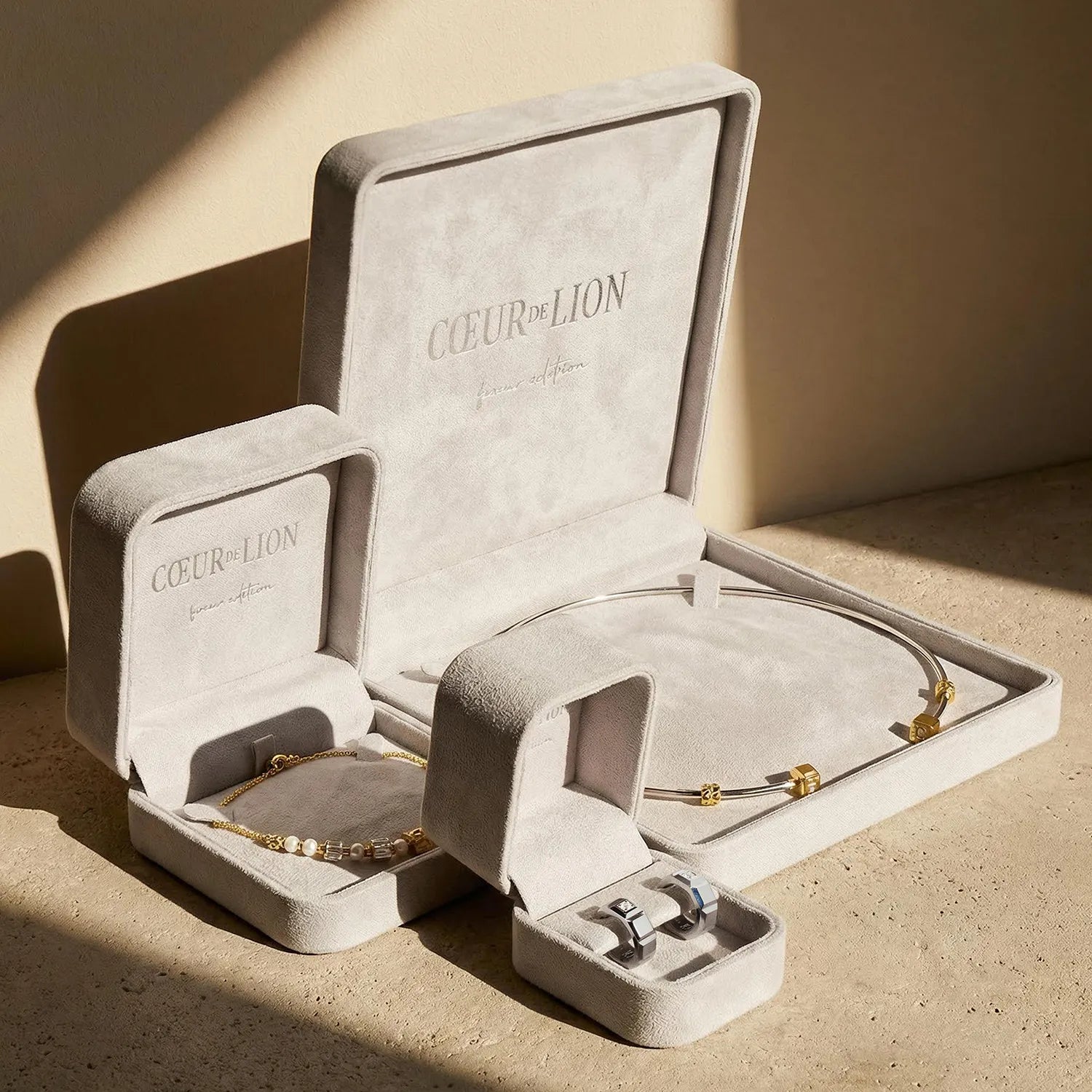 STATION Collection Halskette lang gold-rot