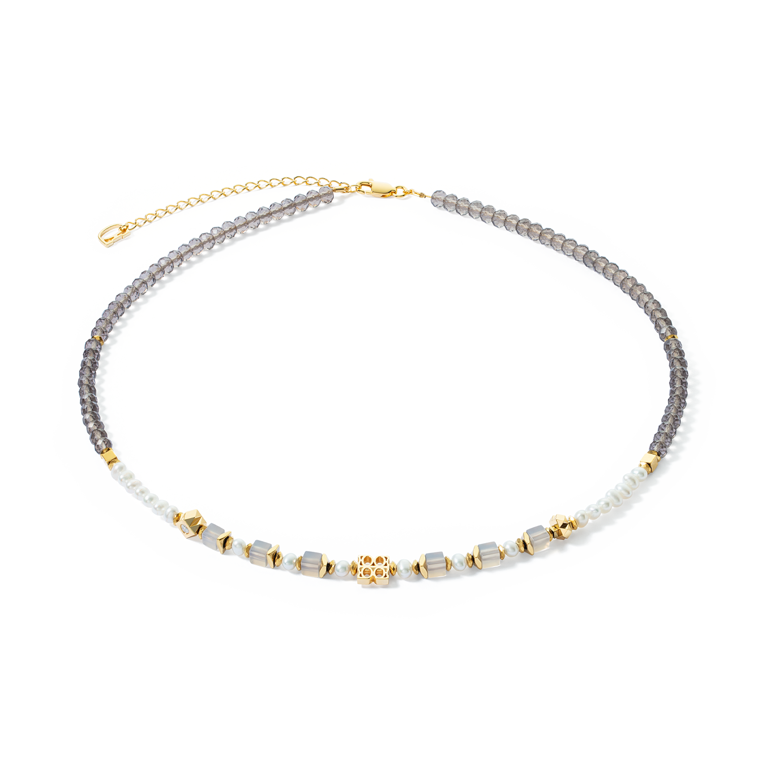 ICONIC Collection Classic Signature Halskette gold-taupe
