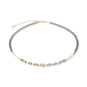 ICONIC Collection Classic Signature Halskette gold-taupe von COEUR DE LION
