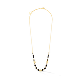 ICONIC Collection Spike Halskette gold-schwarz