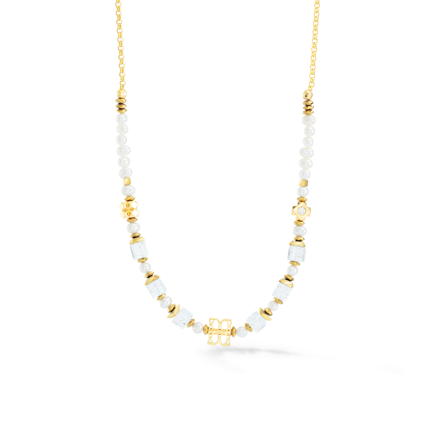 ICONIC Collection Signature Halskette gold-weiß