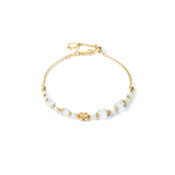 ICONIC Collection Signature Armband gold-weiß