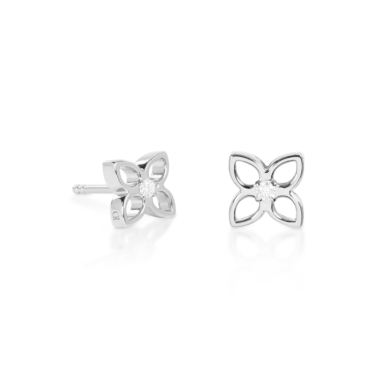COEUR DE LION Fine Edition PETAL Ohrstecker silber – Vorschau