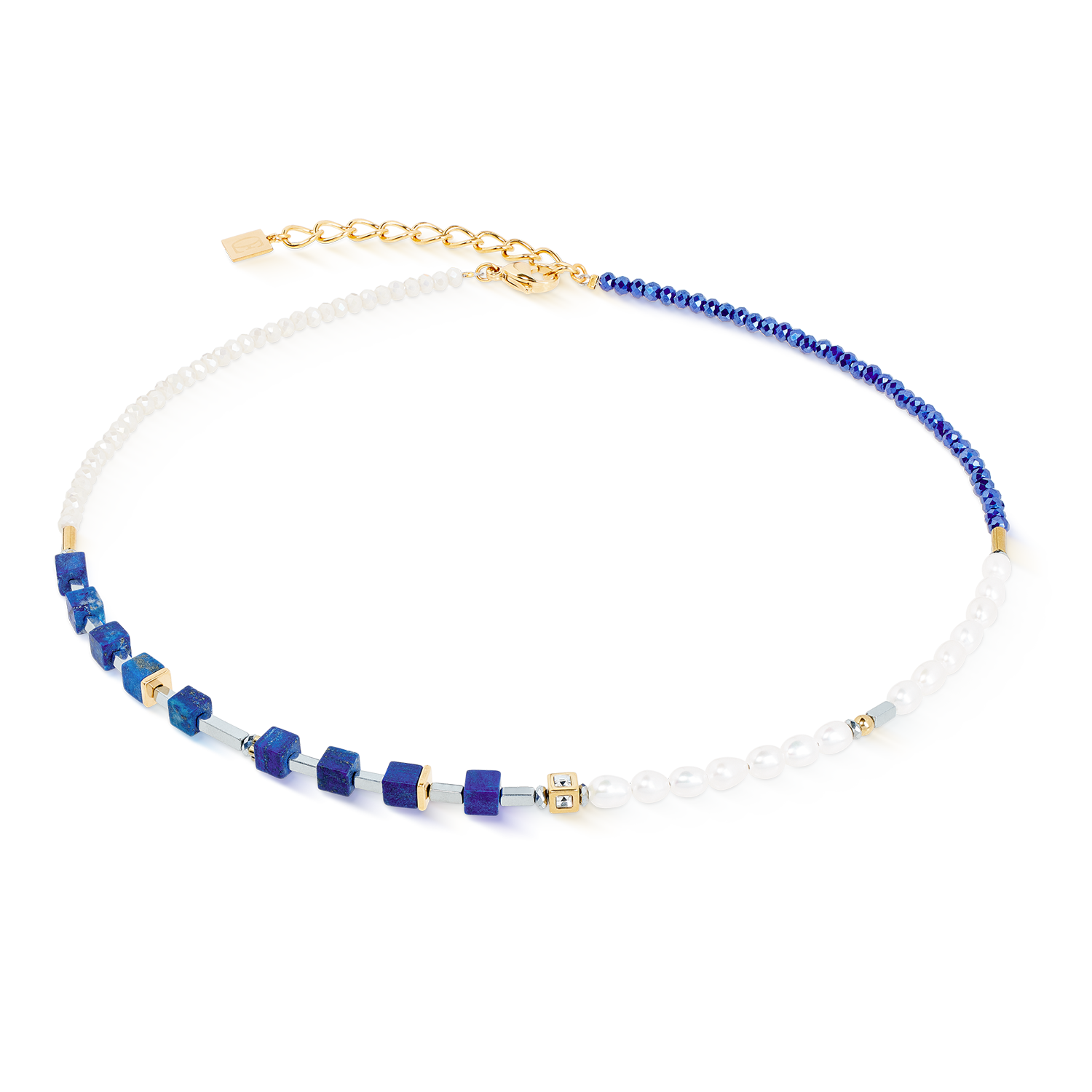 Halskette Princess Fusion Pearls Lapislazuli