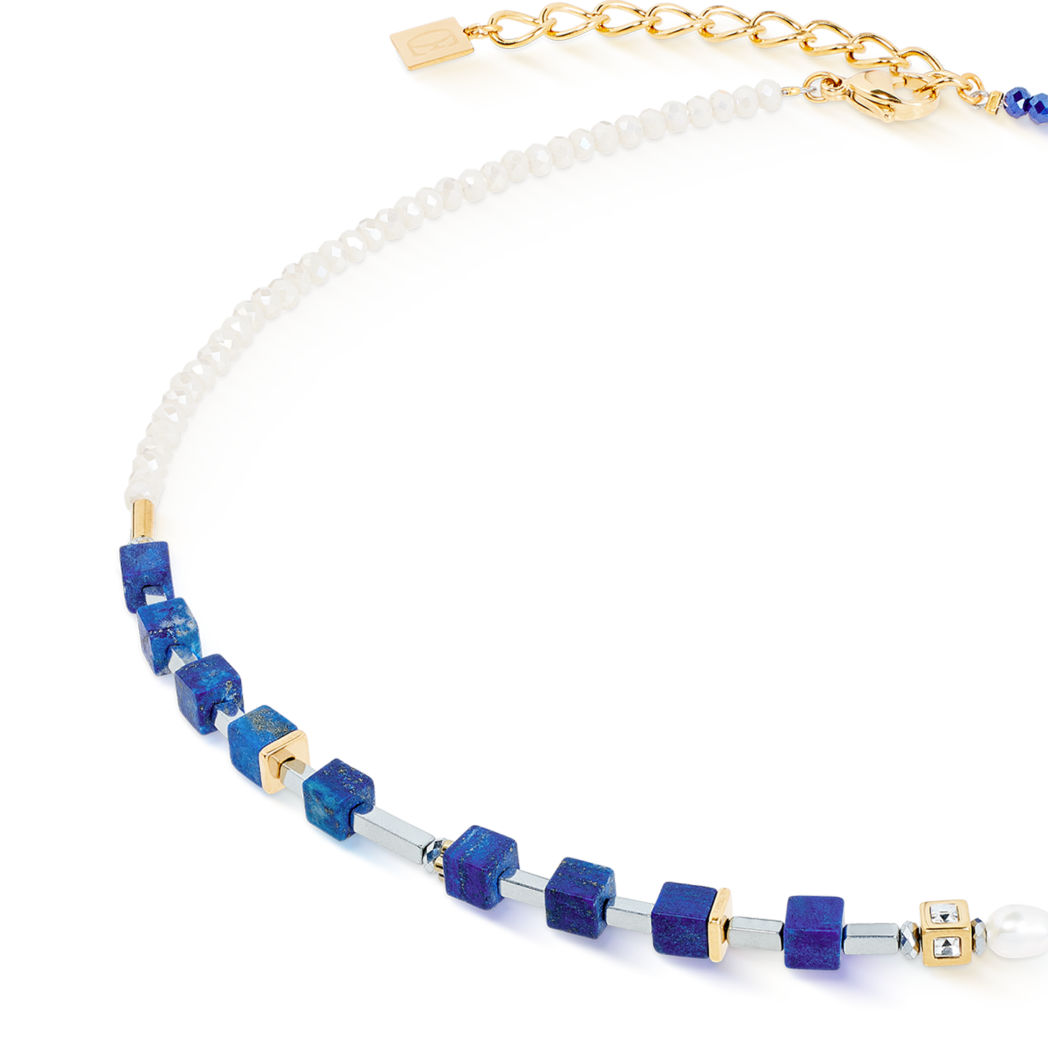 Halskette Princess Fusion Pearls Lapislazuli
