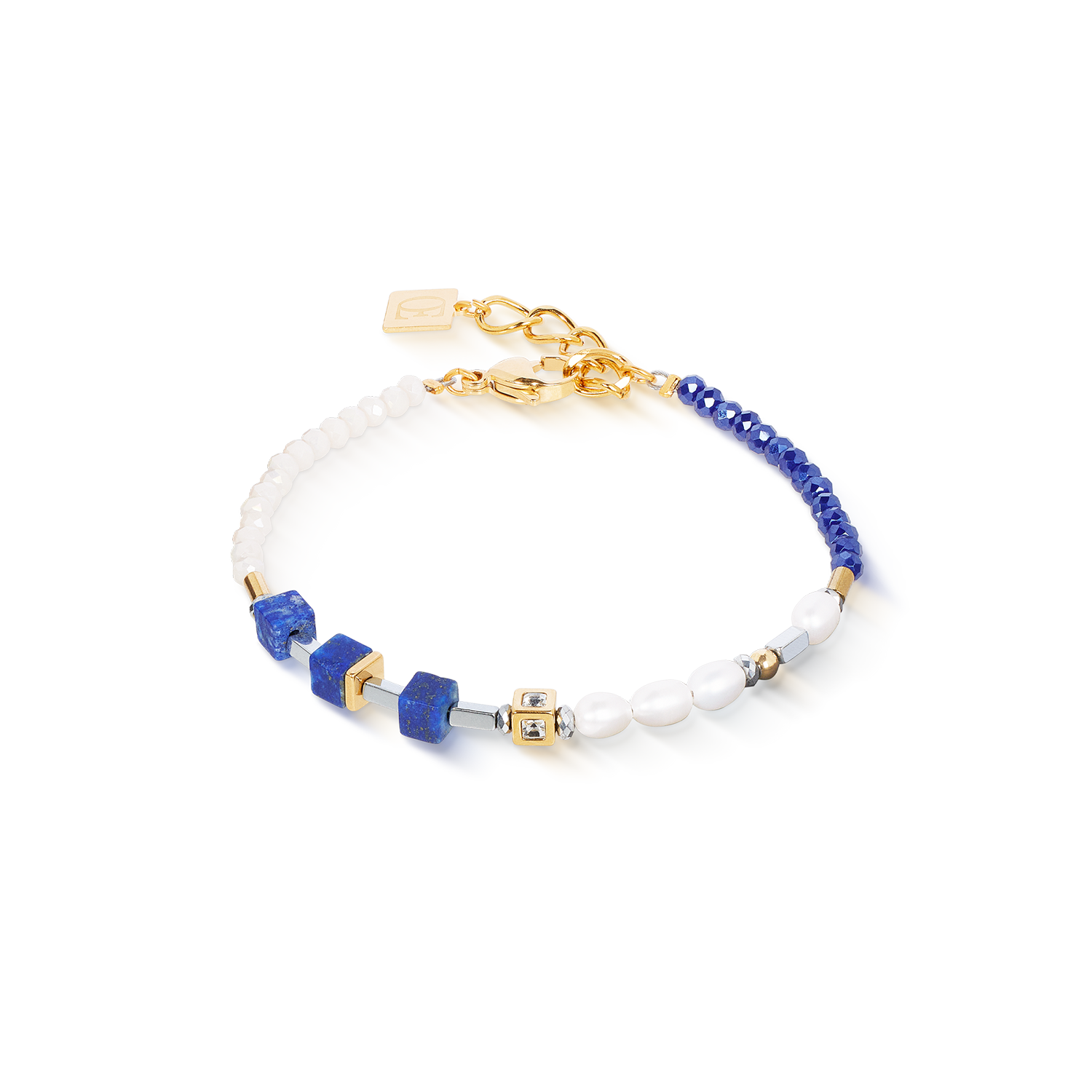 Armband Princess Fusion Pearls Lapislazuli