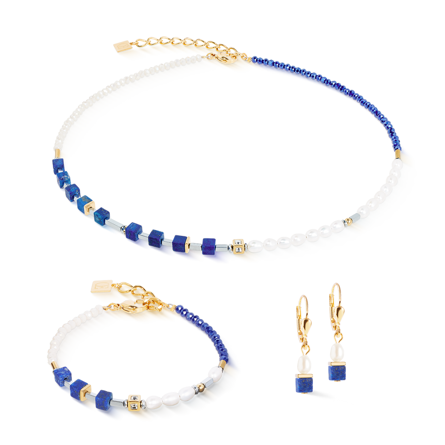 Armband Princess Fusion Pearls Lapislazuli