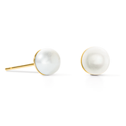 Ohrringe Classic Süßwasserperle gold von COEUR DE LION