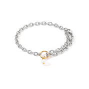 Art Deco Elegance Armband Bicolor von COEUR DE LION