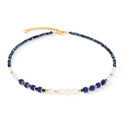 Halskette Cosmic Pearls Midnight Gold von COEUR DE LION