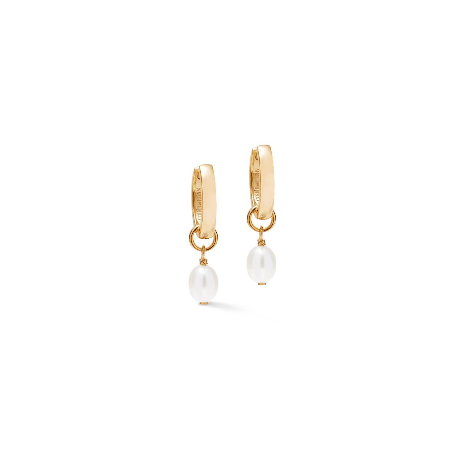 Creolen Cosmic Pearls Midnight Gold