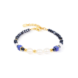 Armband Cosmic Pearls Midnight Gold
