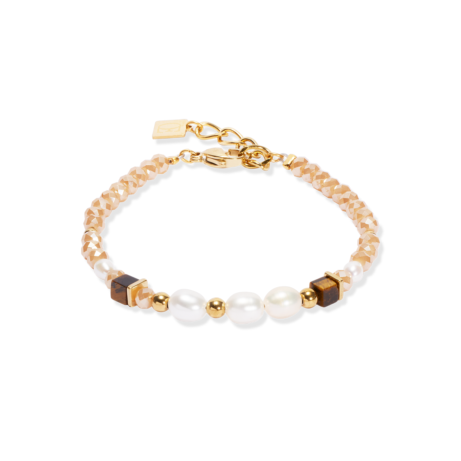 Armband Cosmic Pearls deep gold von COEUR DE LION