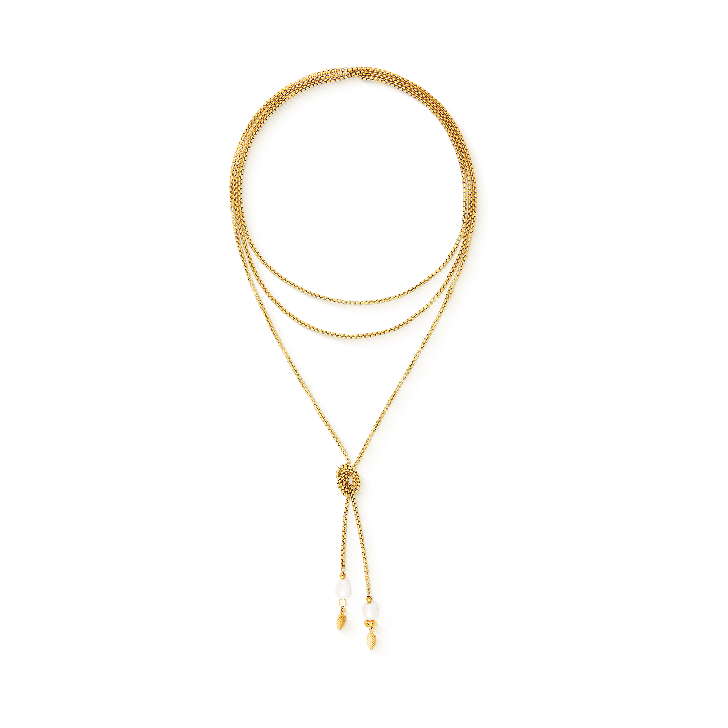 Halskette Serene Knot Chain gold