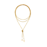 Halskette Serene Knot Chain gold