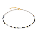 Halskette Mosaic Night gold