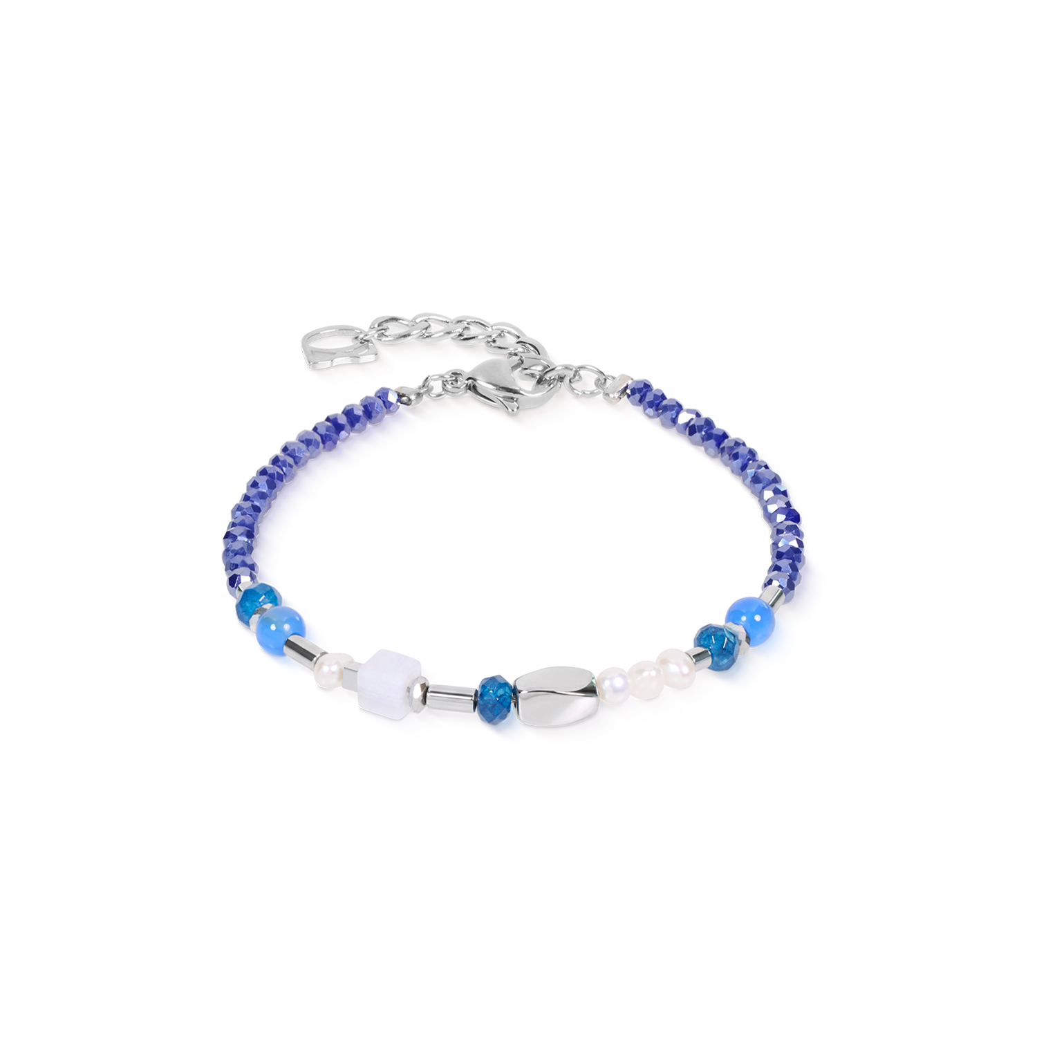 Armband Mosaic Sky silber