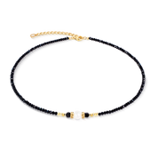 Halskette Astoria Noir Pearl Gold von COEUR DE LION